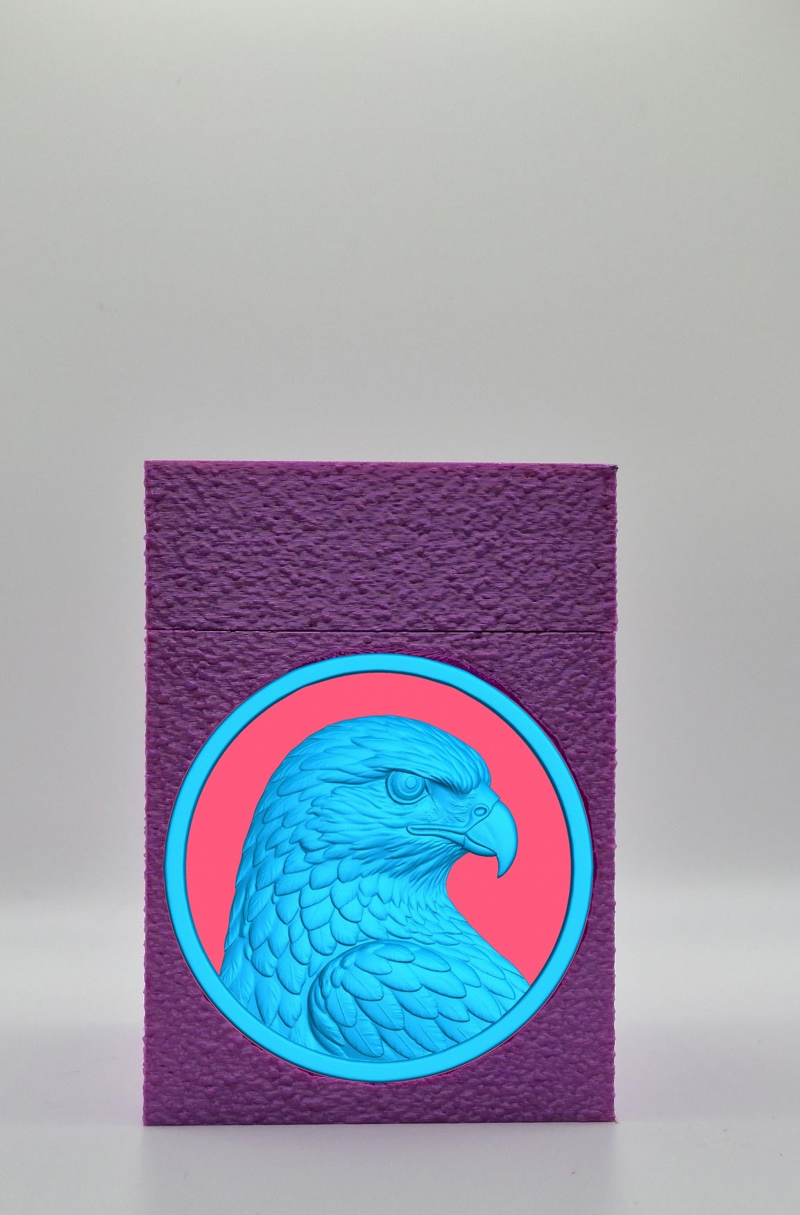 Eagle Card Box — Purple