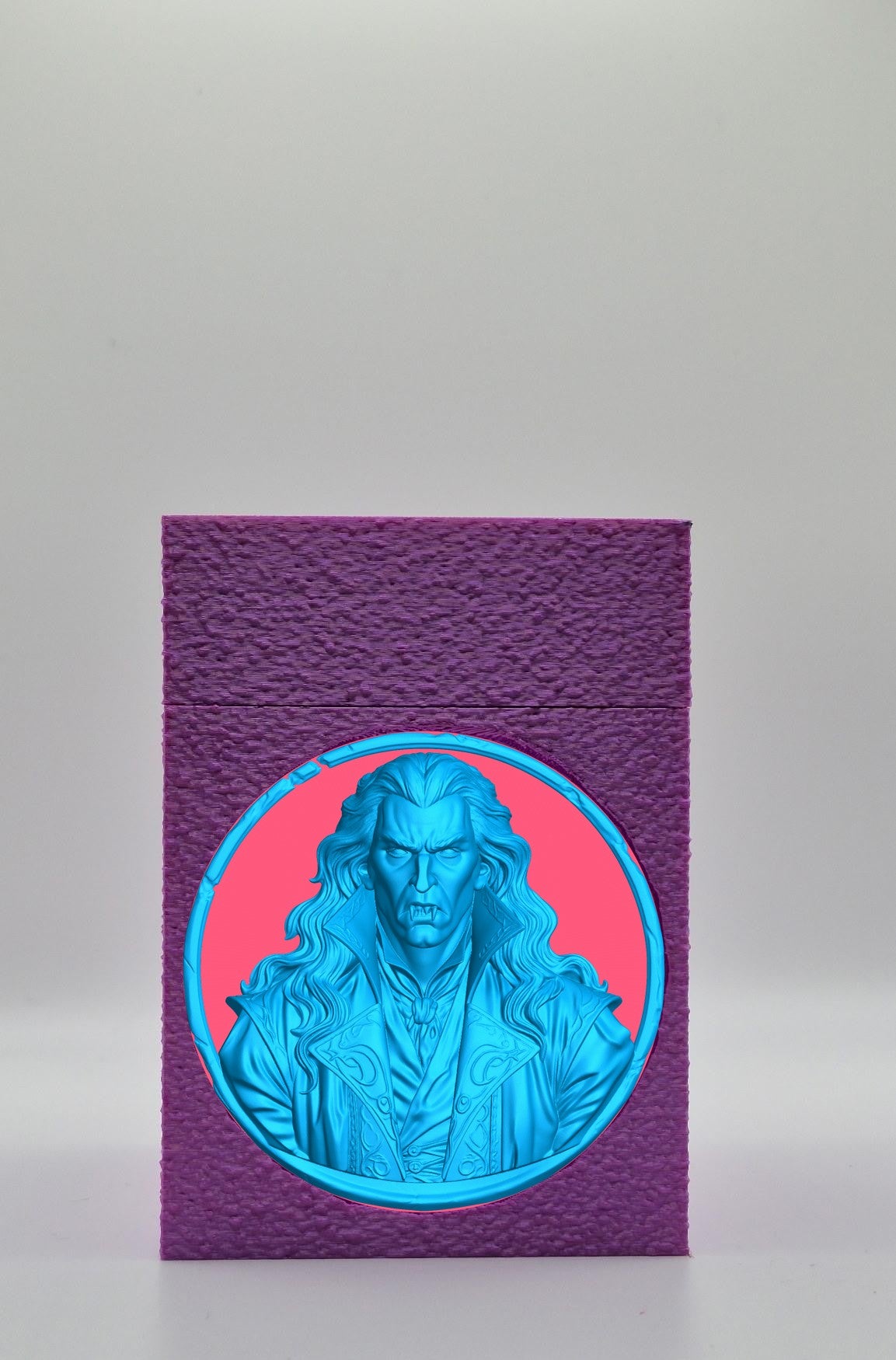 Gothic Vampire Card Box — Purple