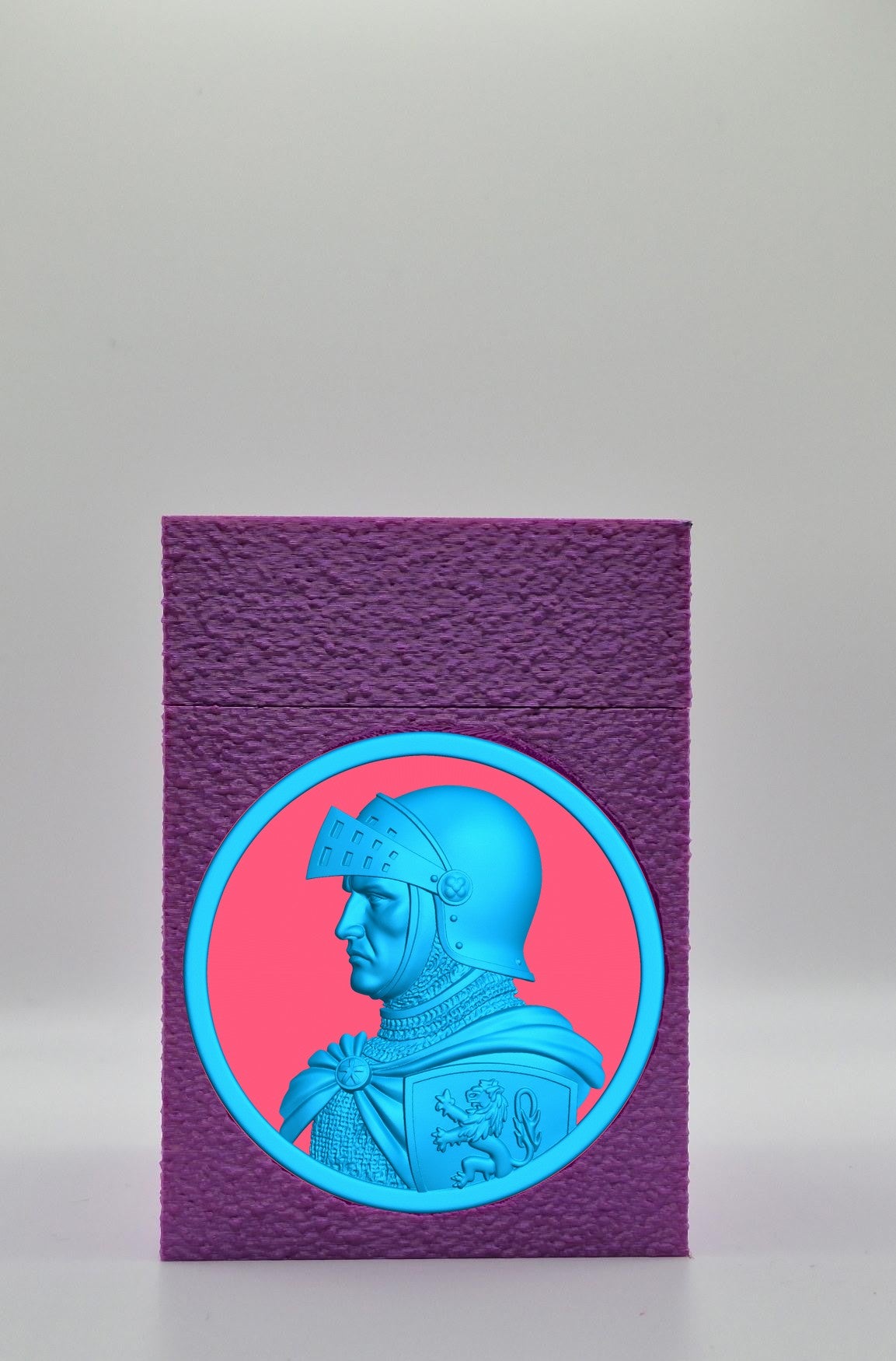 Knight Card Box — Purple