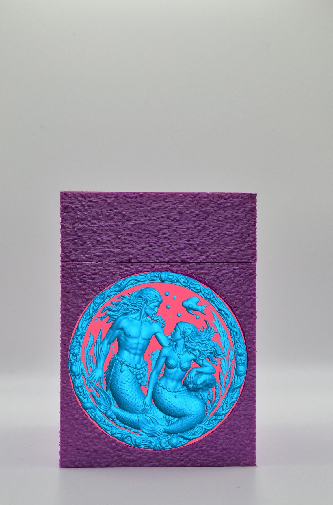 Merfolk Card Box — Purple