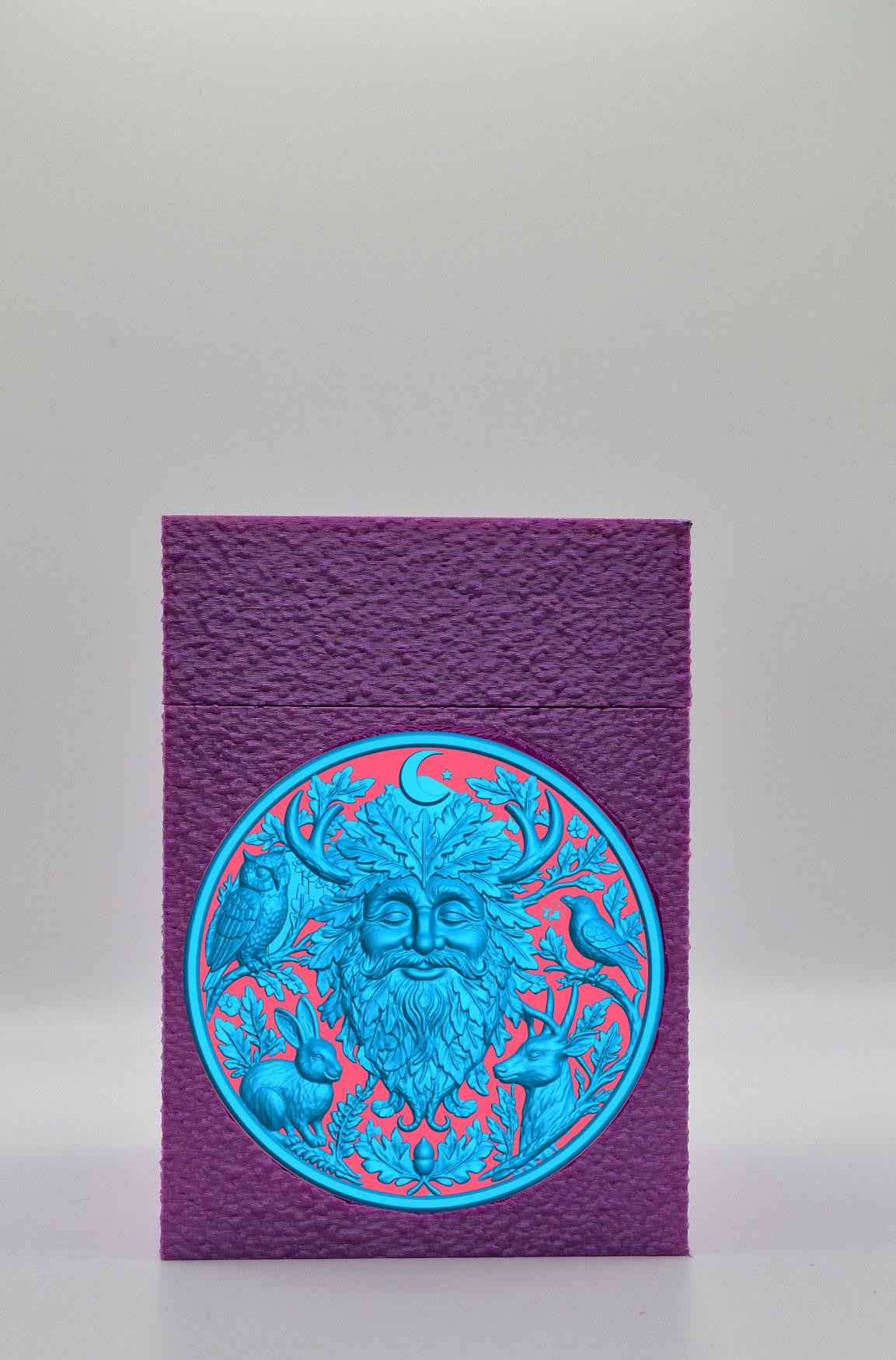 Tree Spirit Card Box — Purple