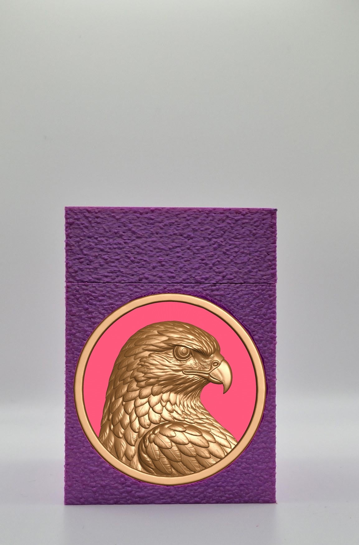 Eagle Card Box — Purple
