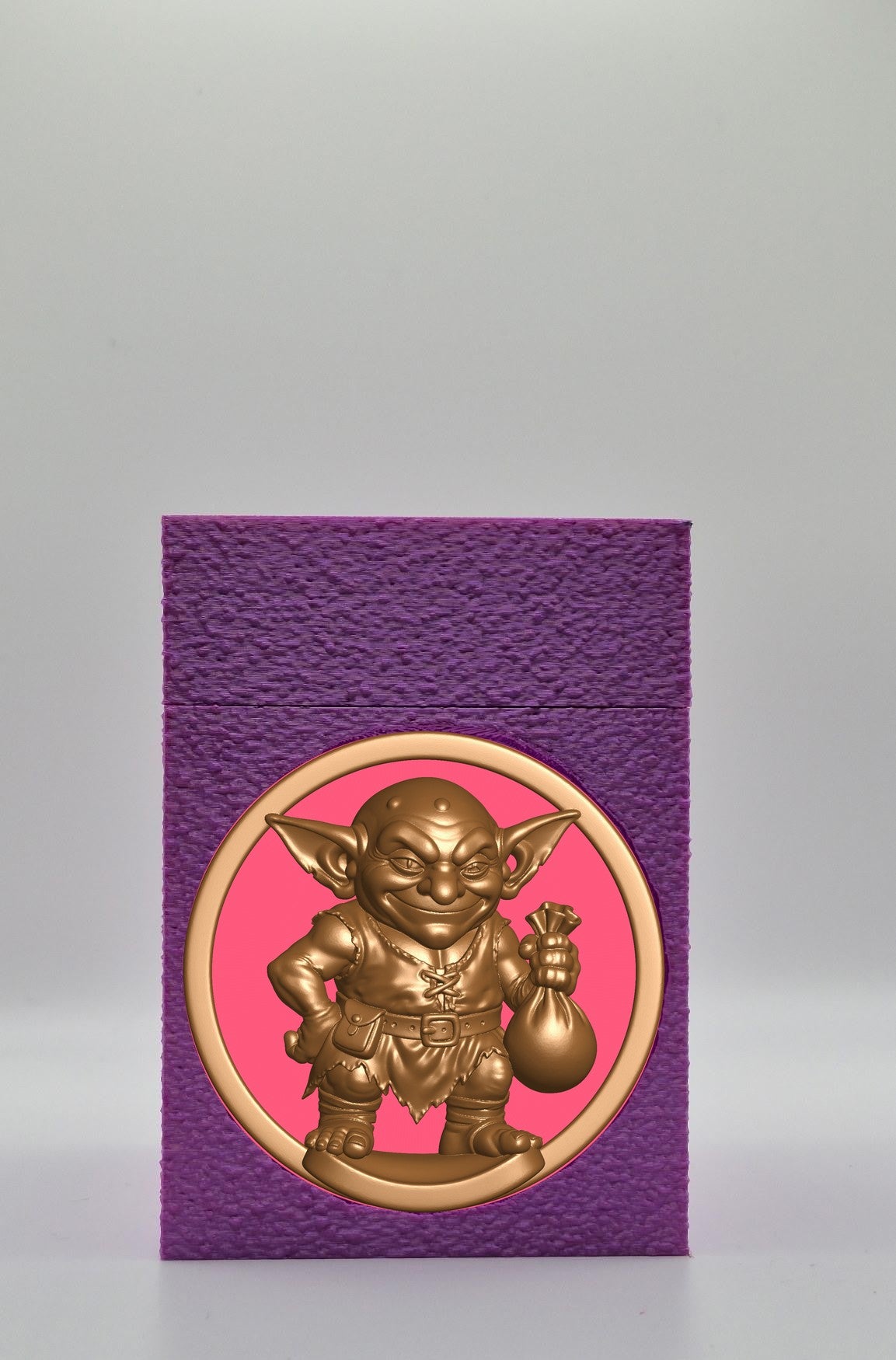 Greedy Goblin Card Box — Purple