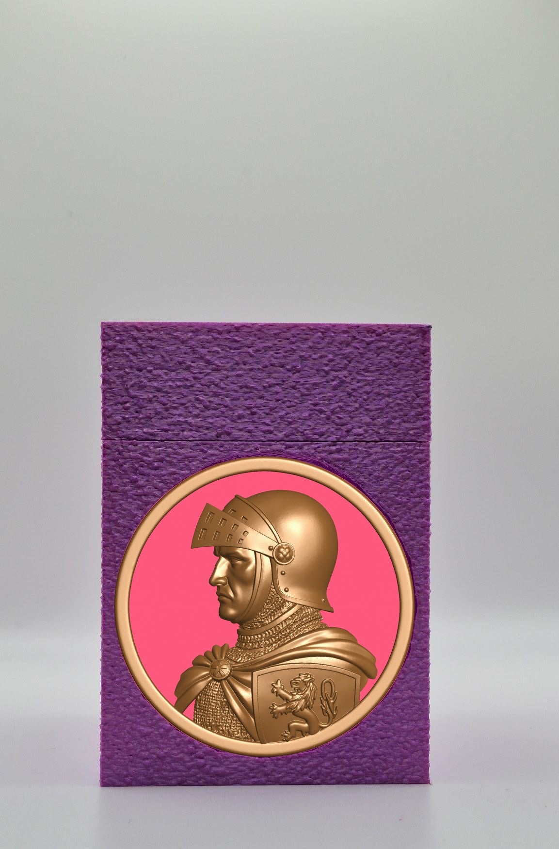Knight Card Box — Purple