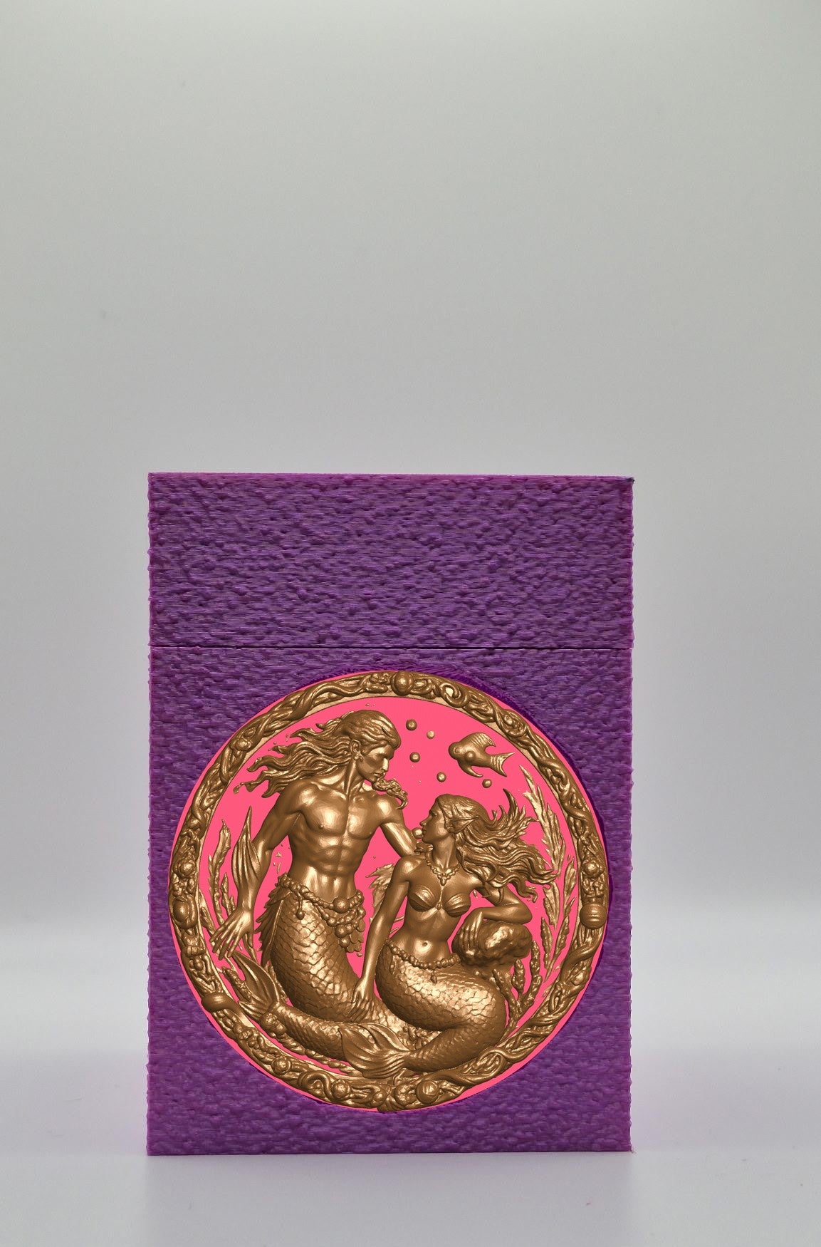 Merfolk Card Box — Purple