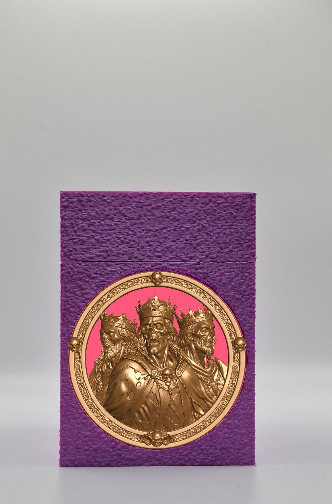 Zombie King Card Box — Purple