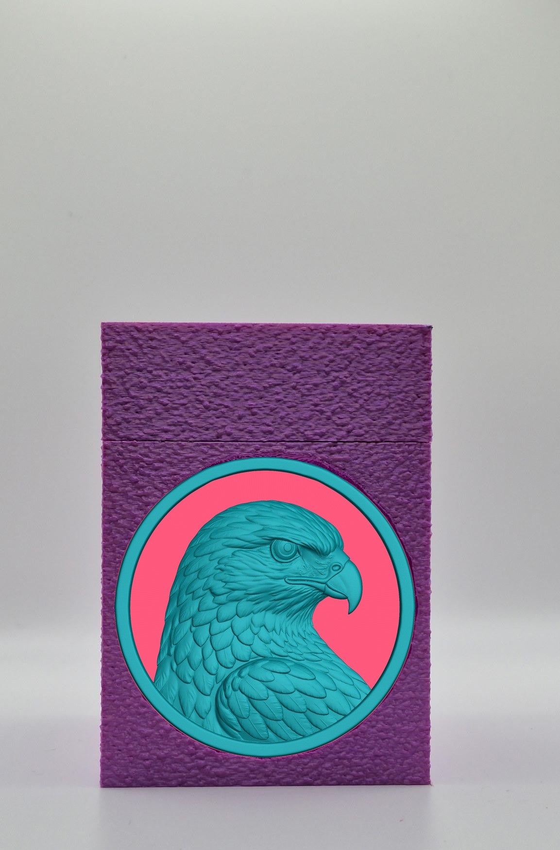 Eagle Card Box — Purple