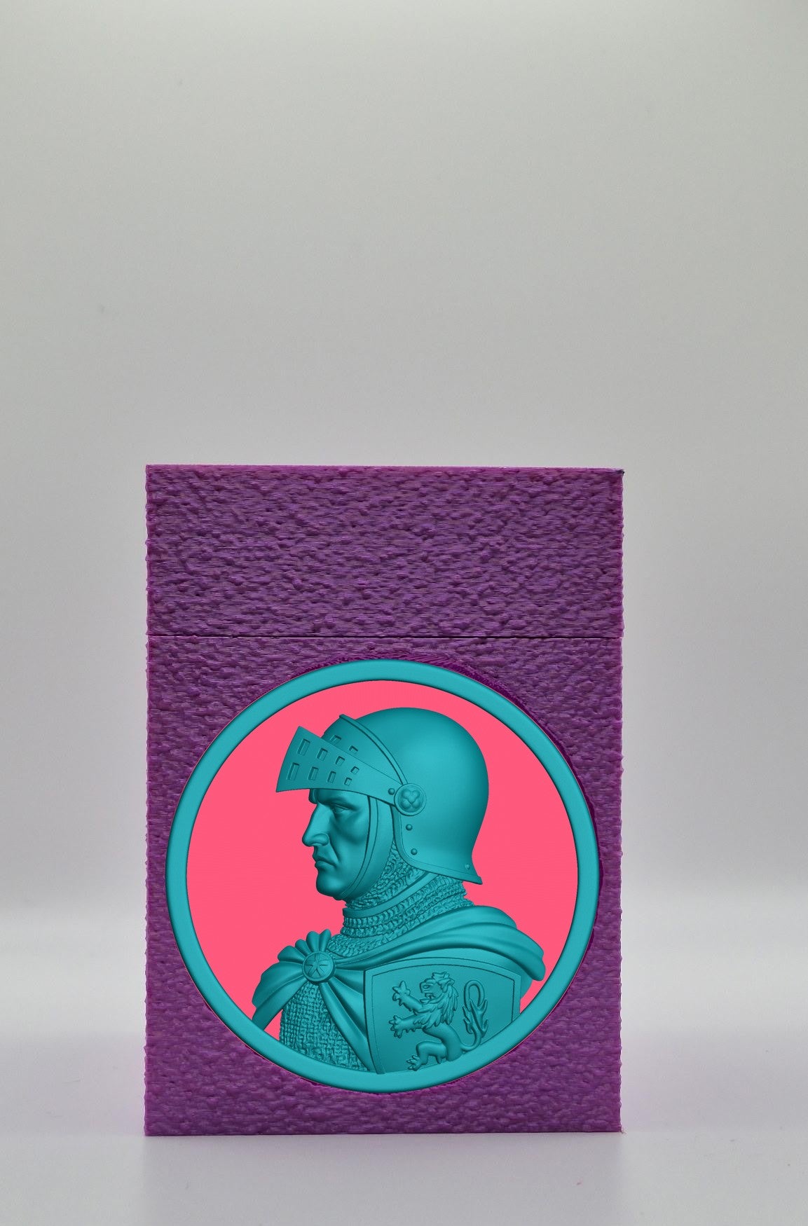 Knight Card Box — Purple