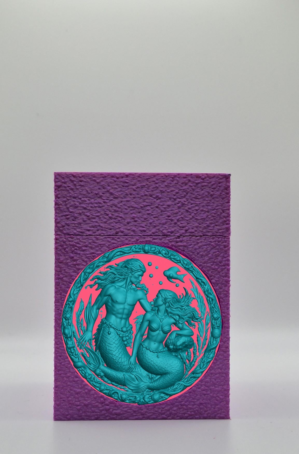Merfolk Card Box — Purple