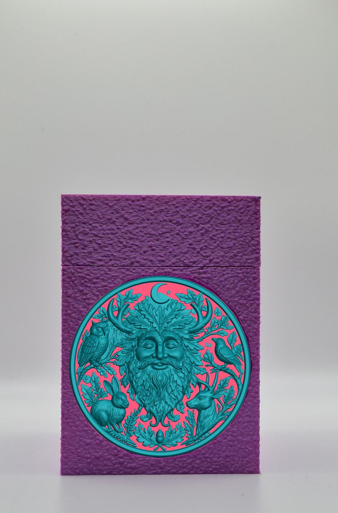 Tree Spirit Card Box — Purple