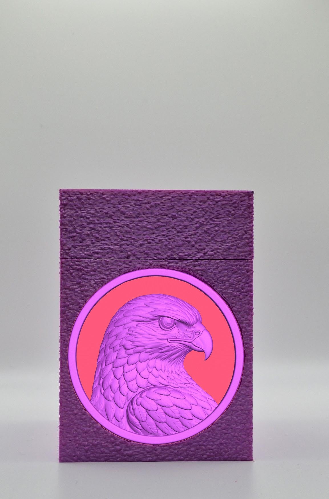 Eagle Card Box — Purple