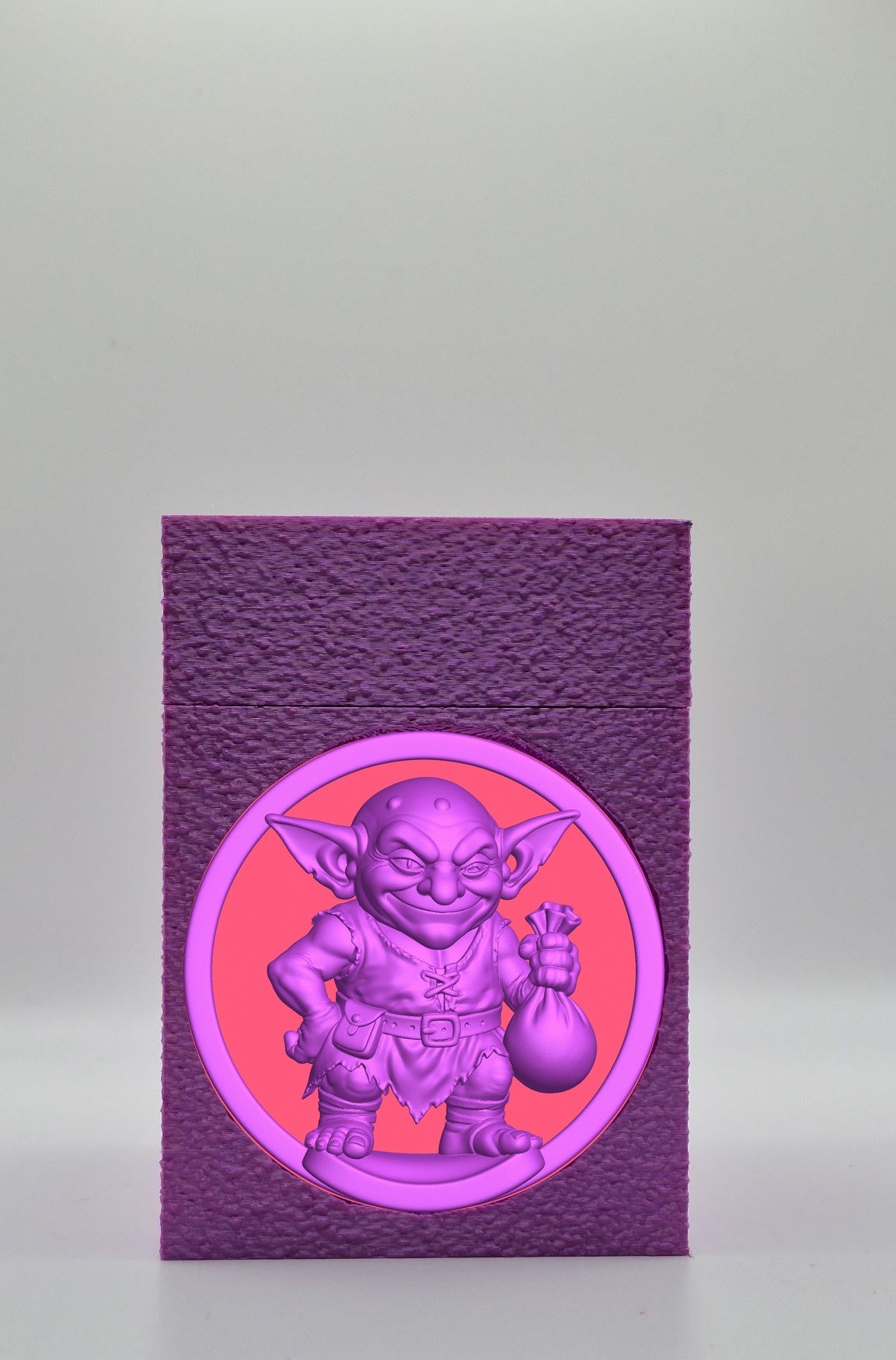 Greedy Goblin Card Box — Purple