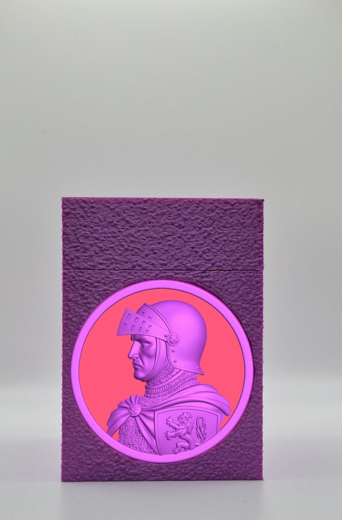 Knight Card Box — Purple