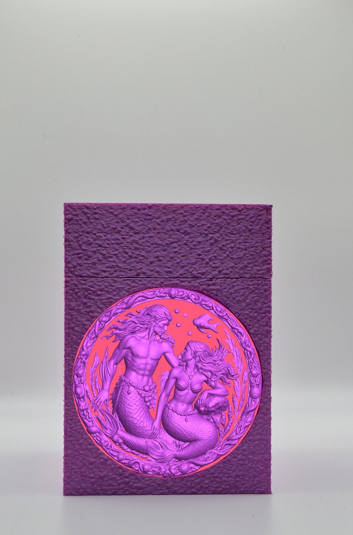 Merfolk Card Box — Purple