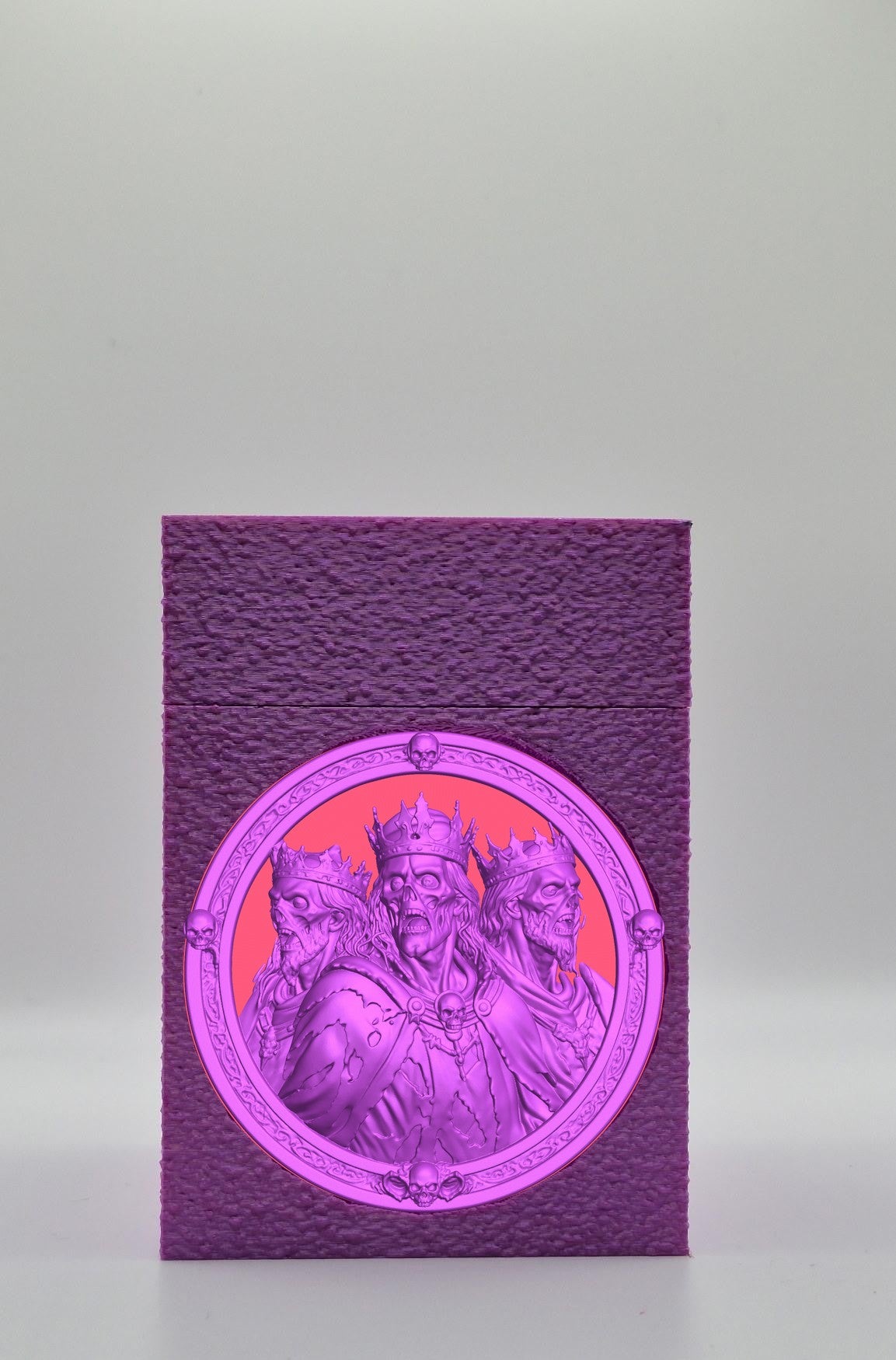 Zombie King Card Box — Purple