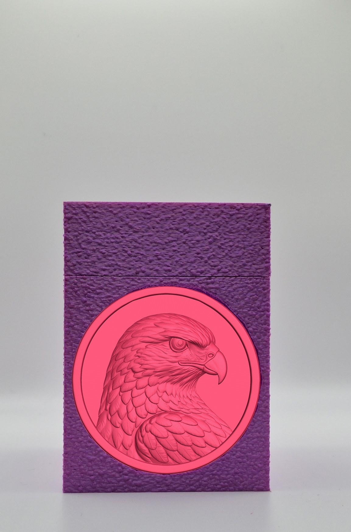 Eagle Card Box — Purple