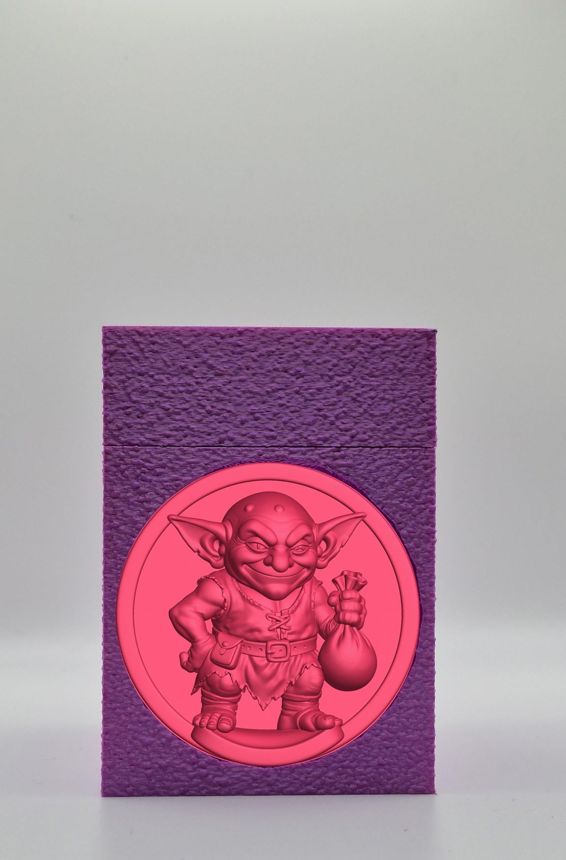 Greedy Goblin Card Box — Purple