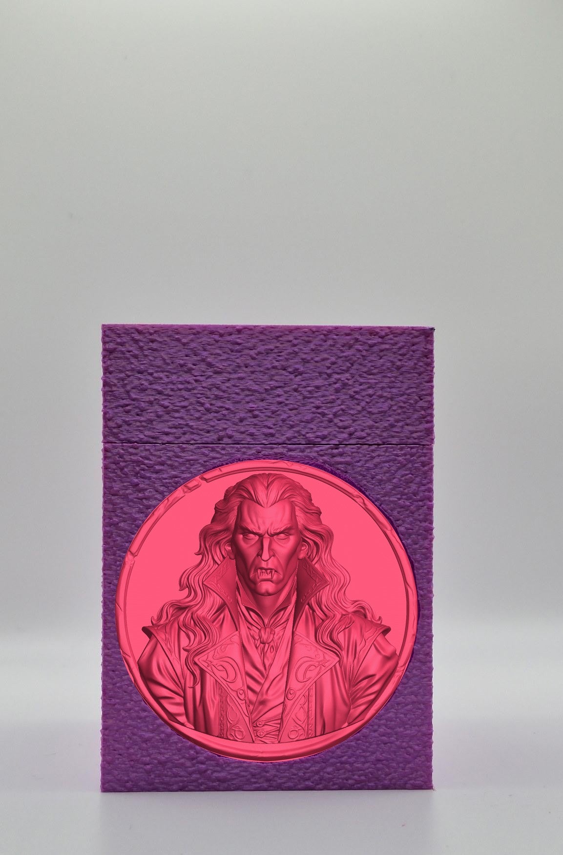 Gothic Vampire Card Box — Purple
