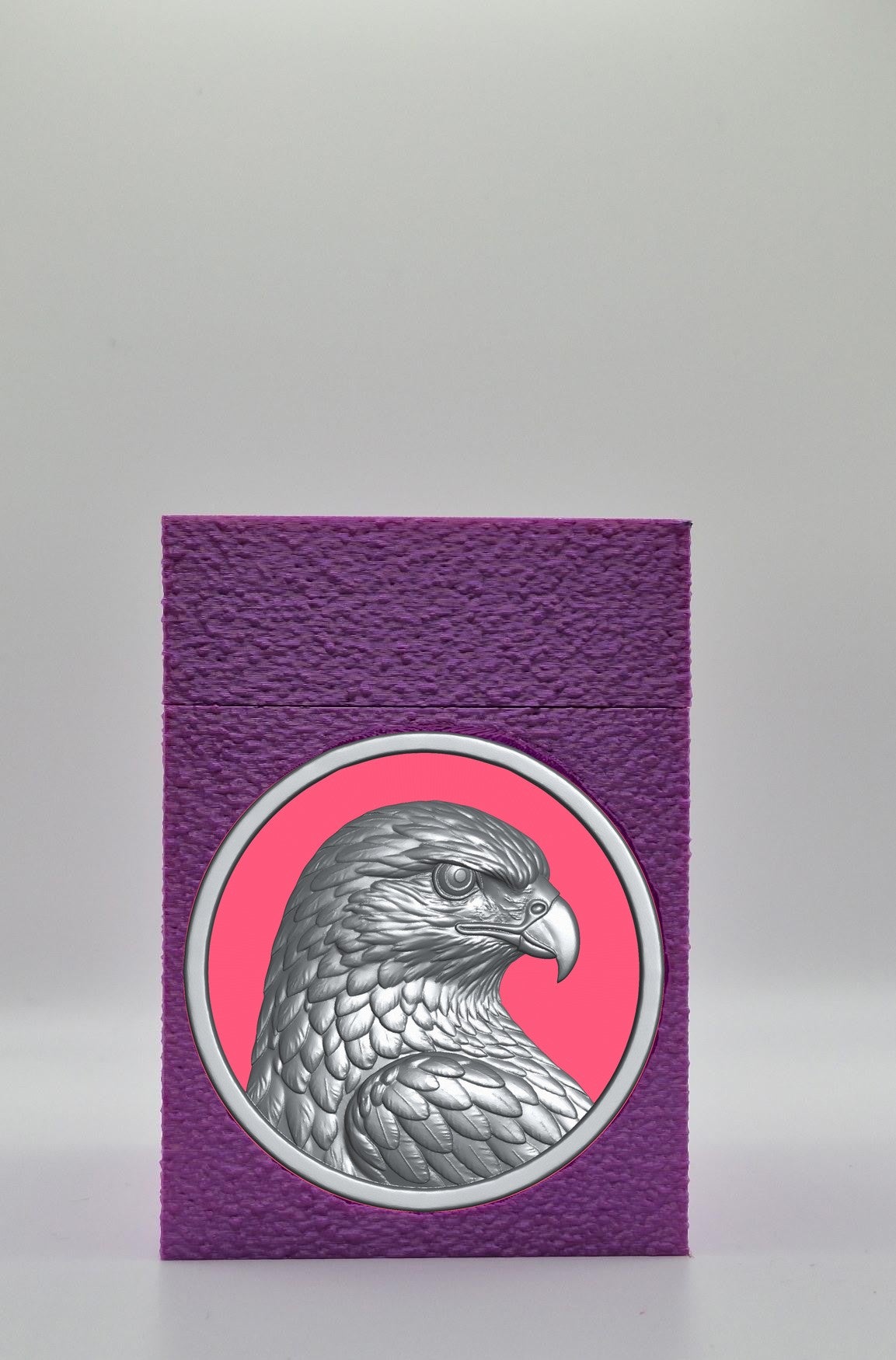 Eagle Card Box — Purple