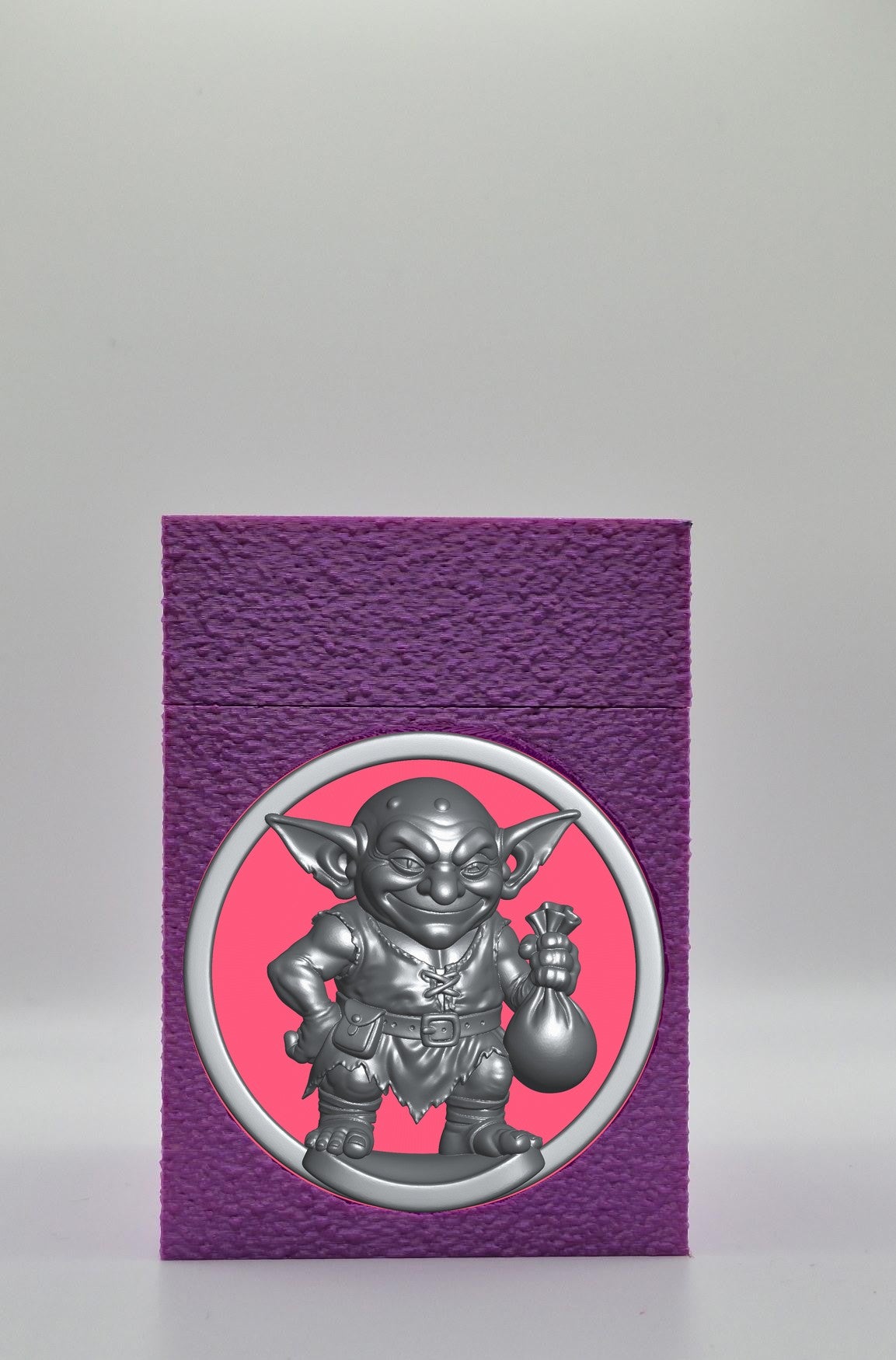 Greedy Goblin Card Box — Purple
