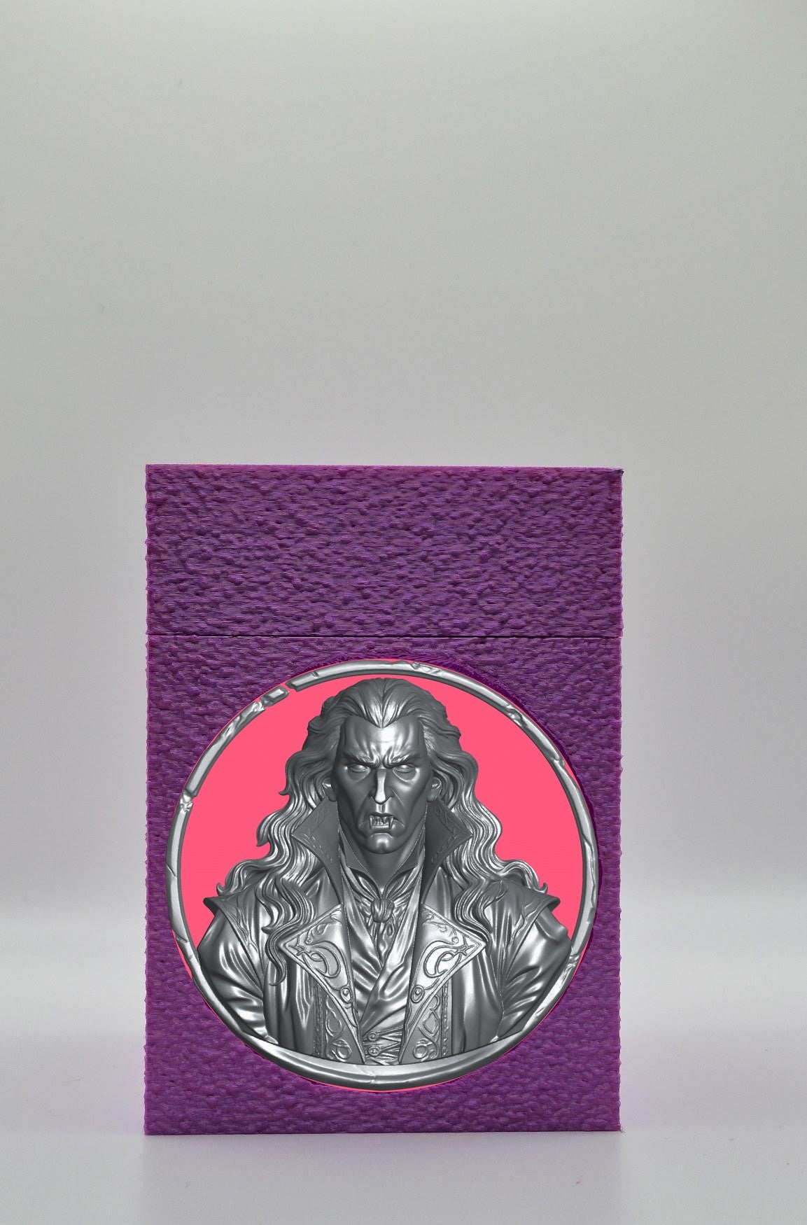 Gothic Vampire Card Box — Purple