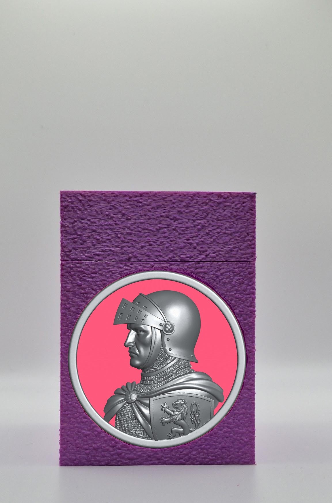 Knight Card Box — Purple