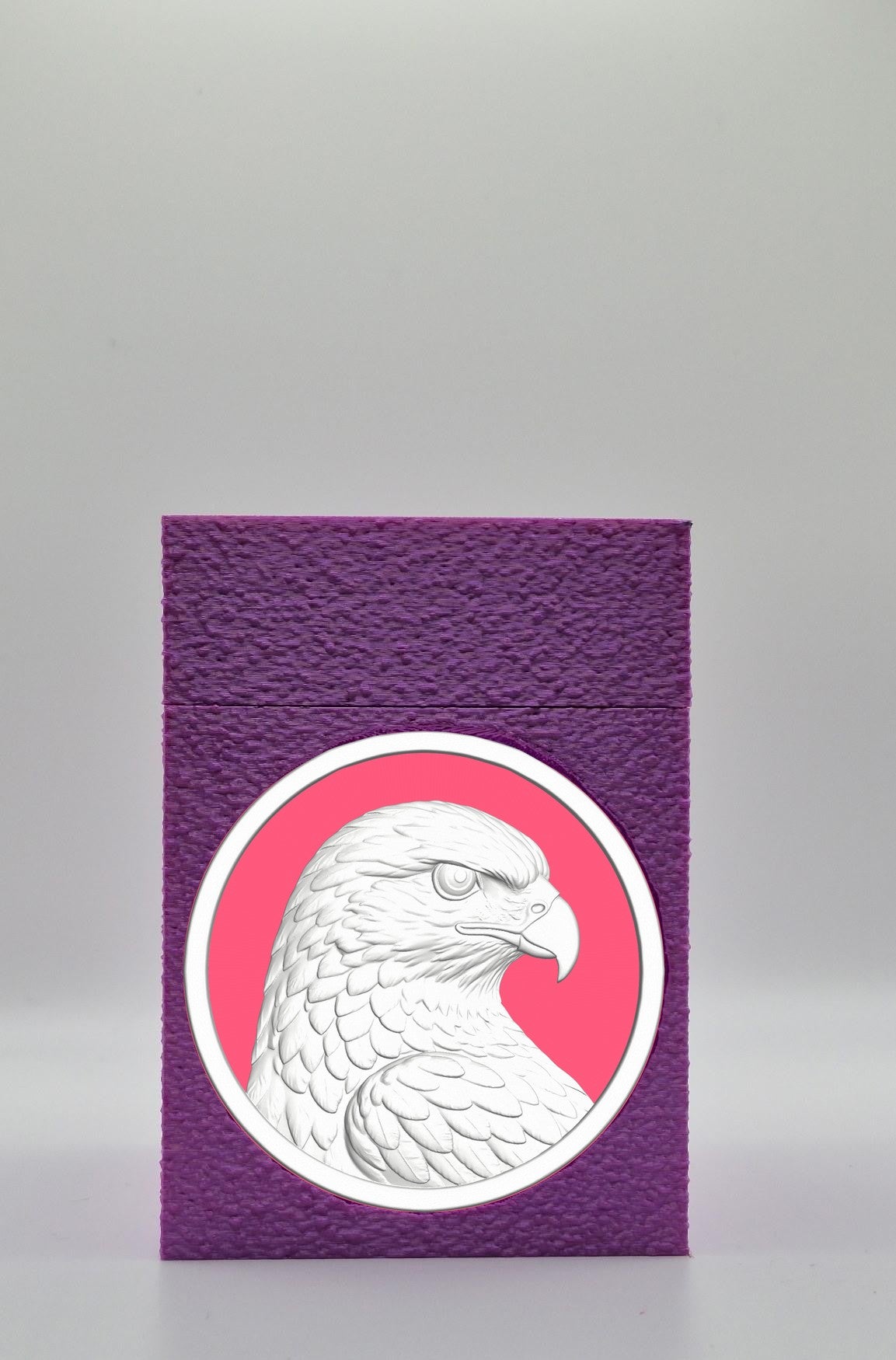Eagle Card Box — Purple