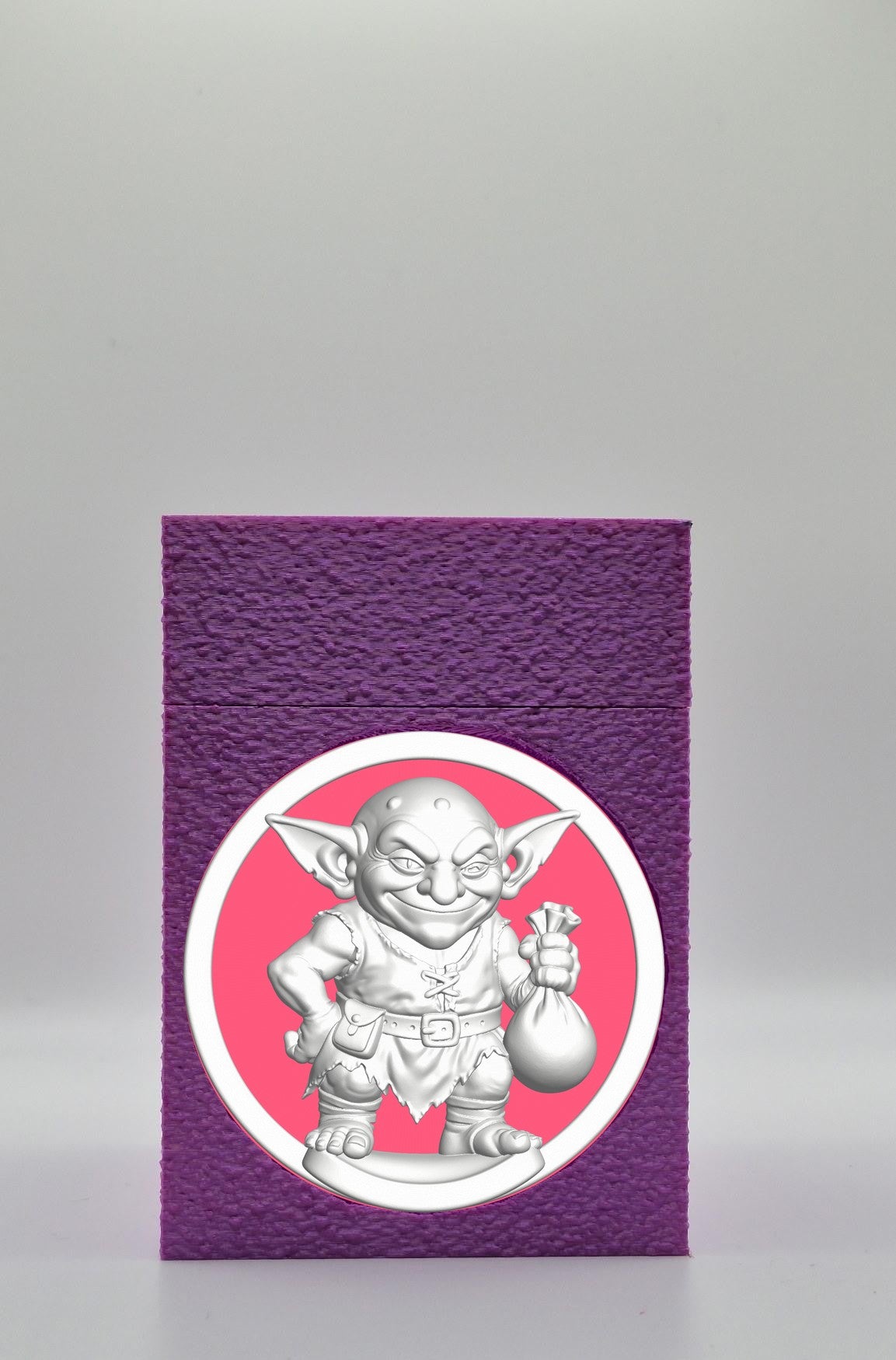 Greedy Goblin Card Box — Purple
