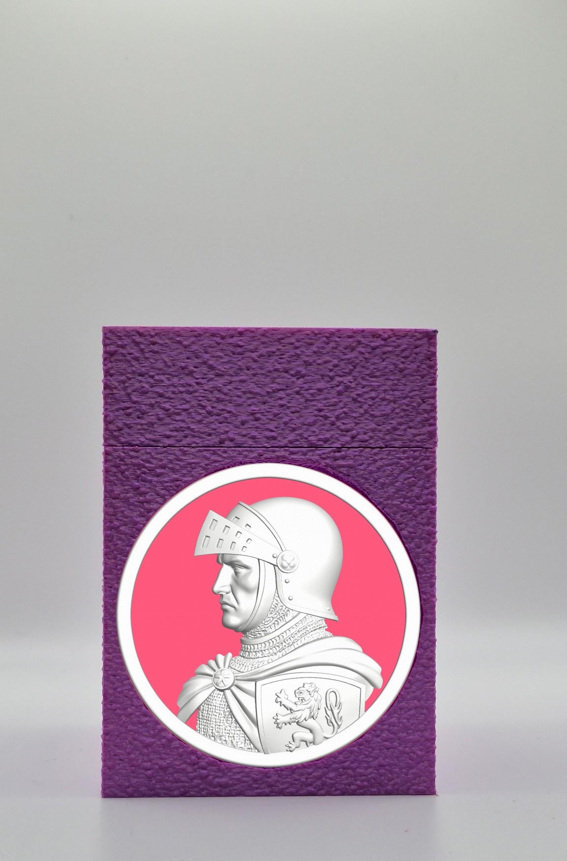 Knight Card Box — Purple