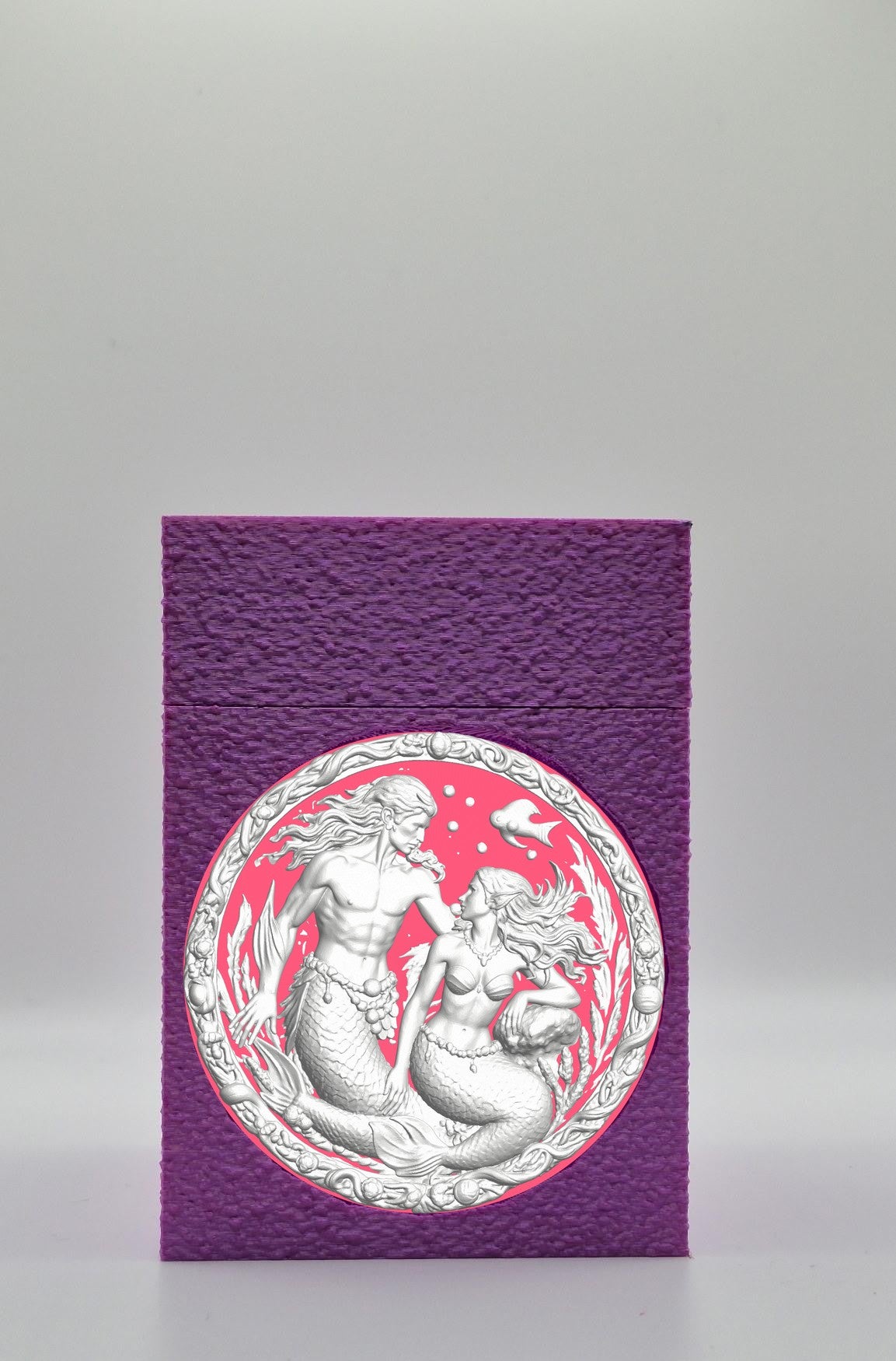 Merfolk Card Box — Purple