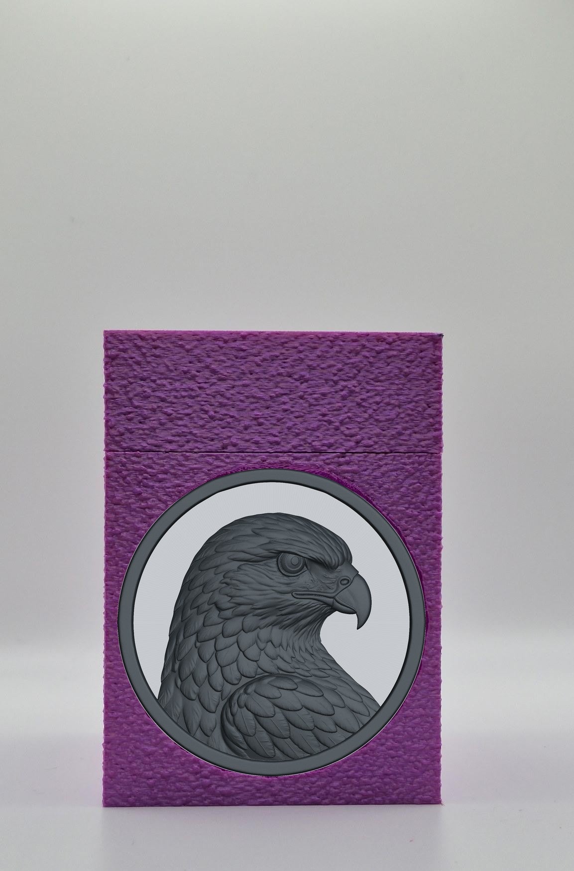 Eagle Card Box — Purple