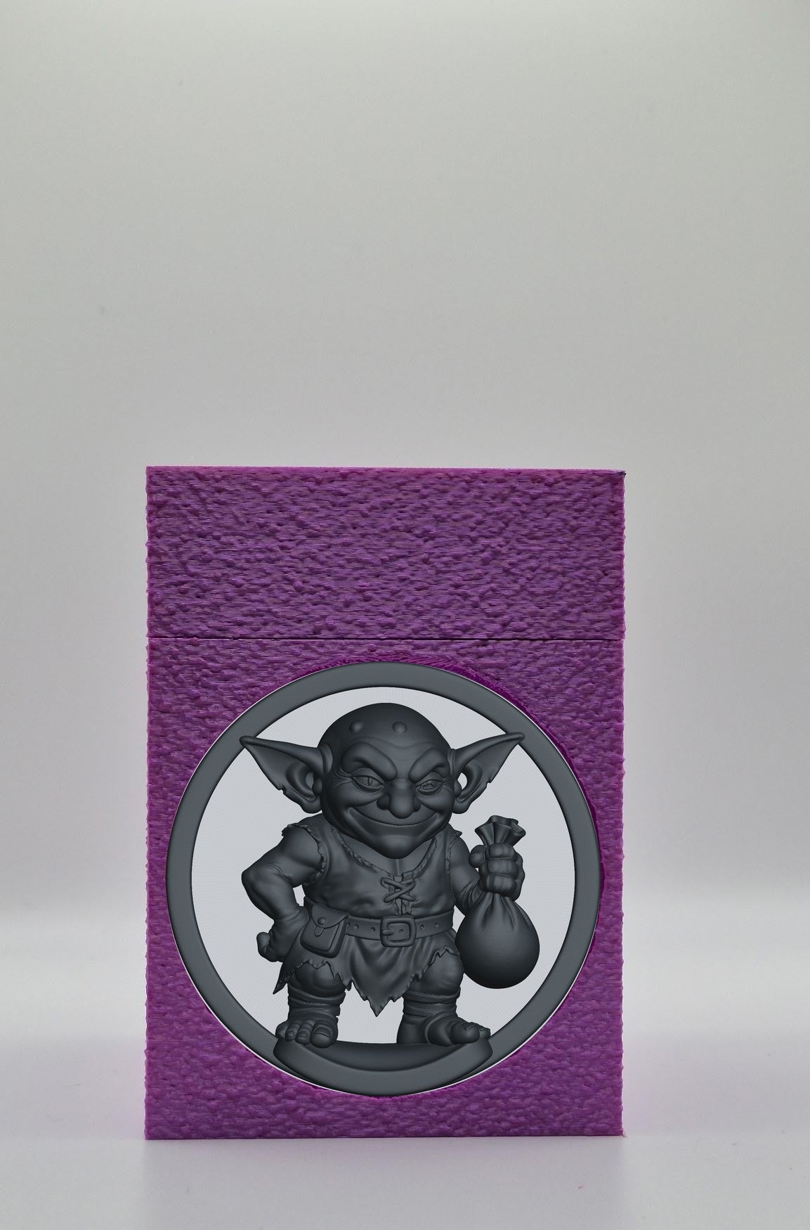Greedy Goblin Card Box — Purple