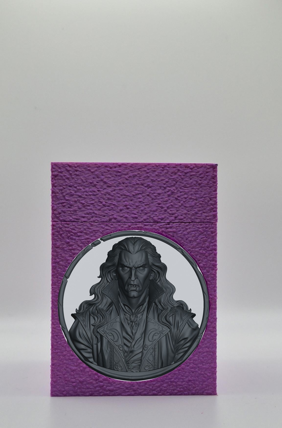 Gothic Vampire Card Box — Purple