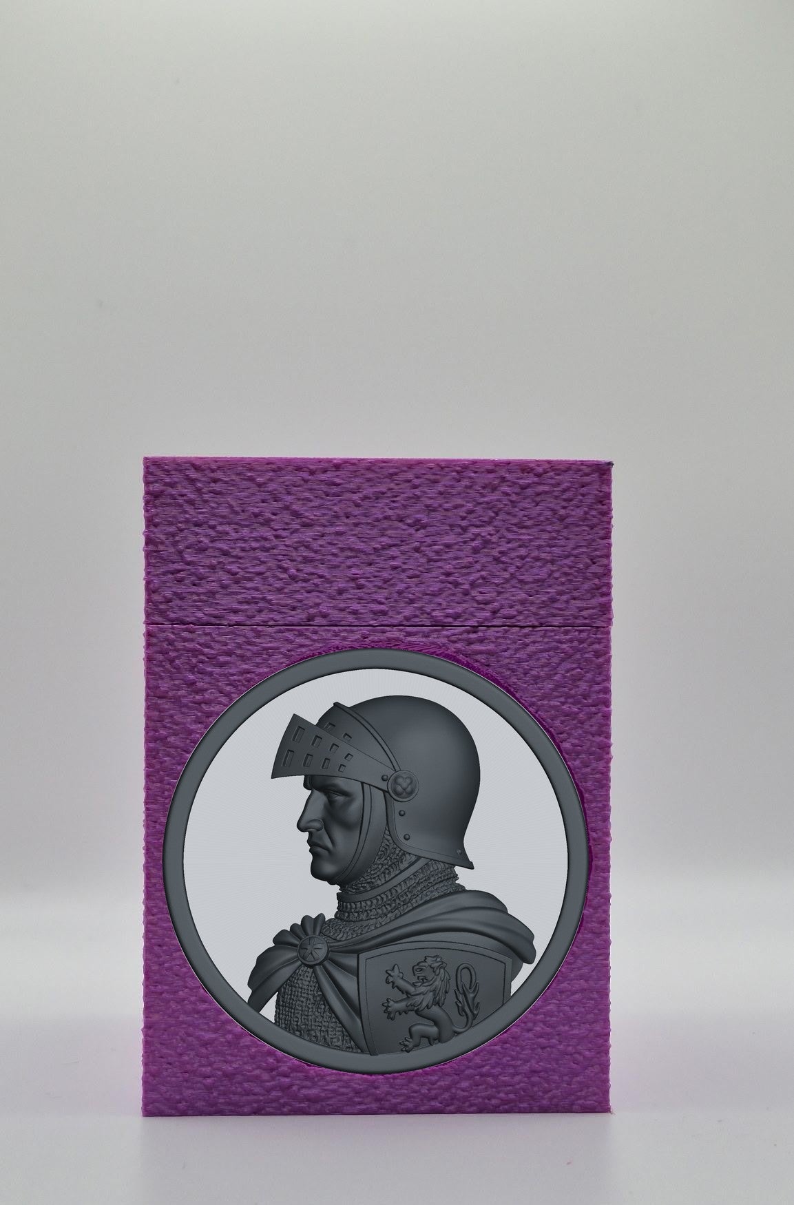 Knight Card Box — Purple