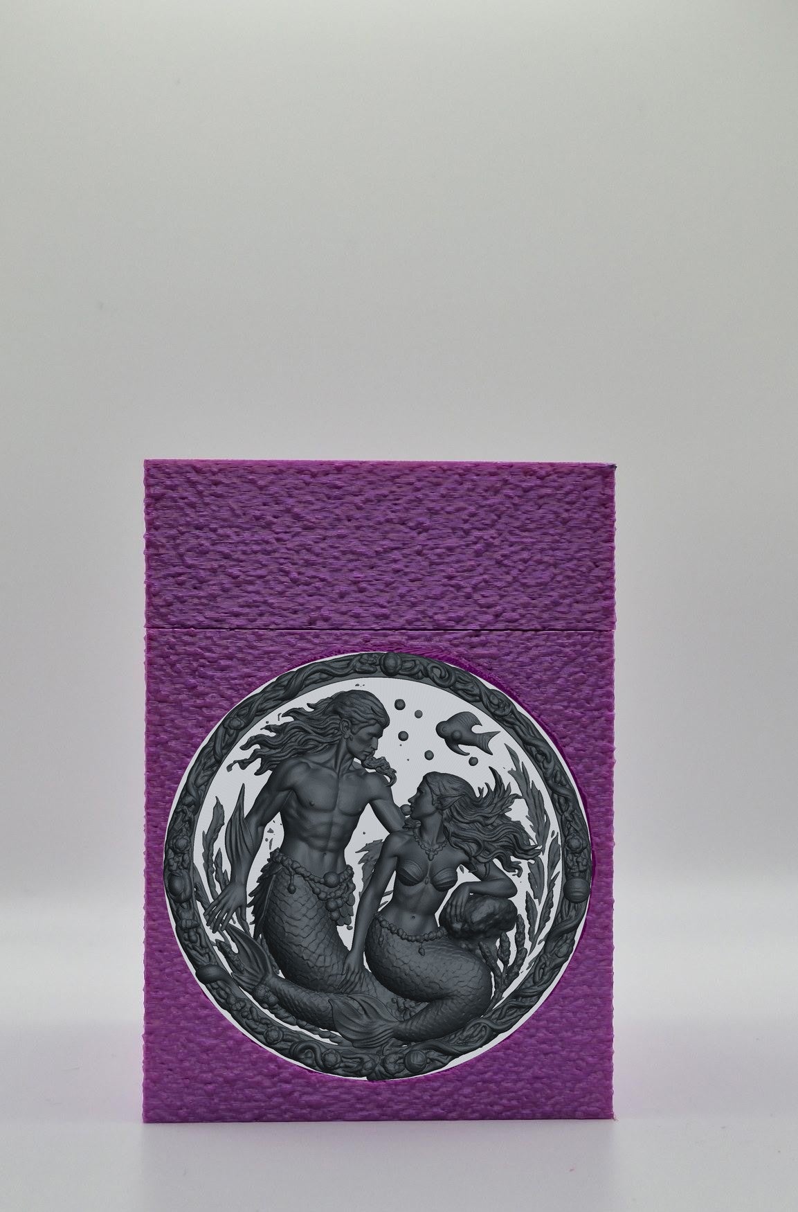 Merfolk Card Box — Purple