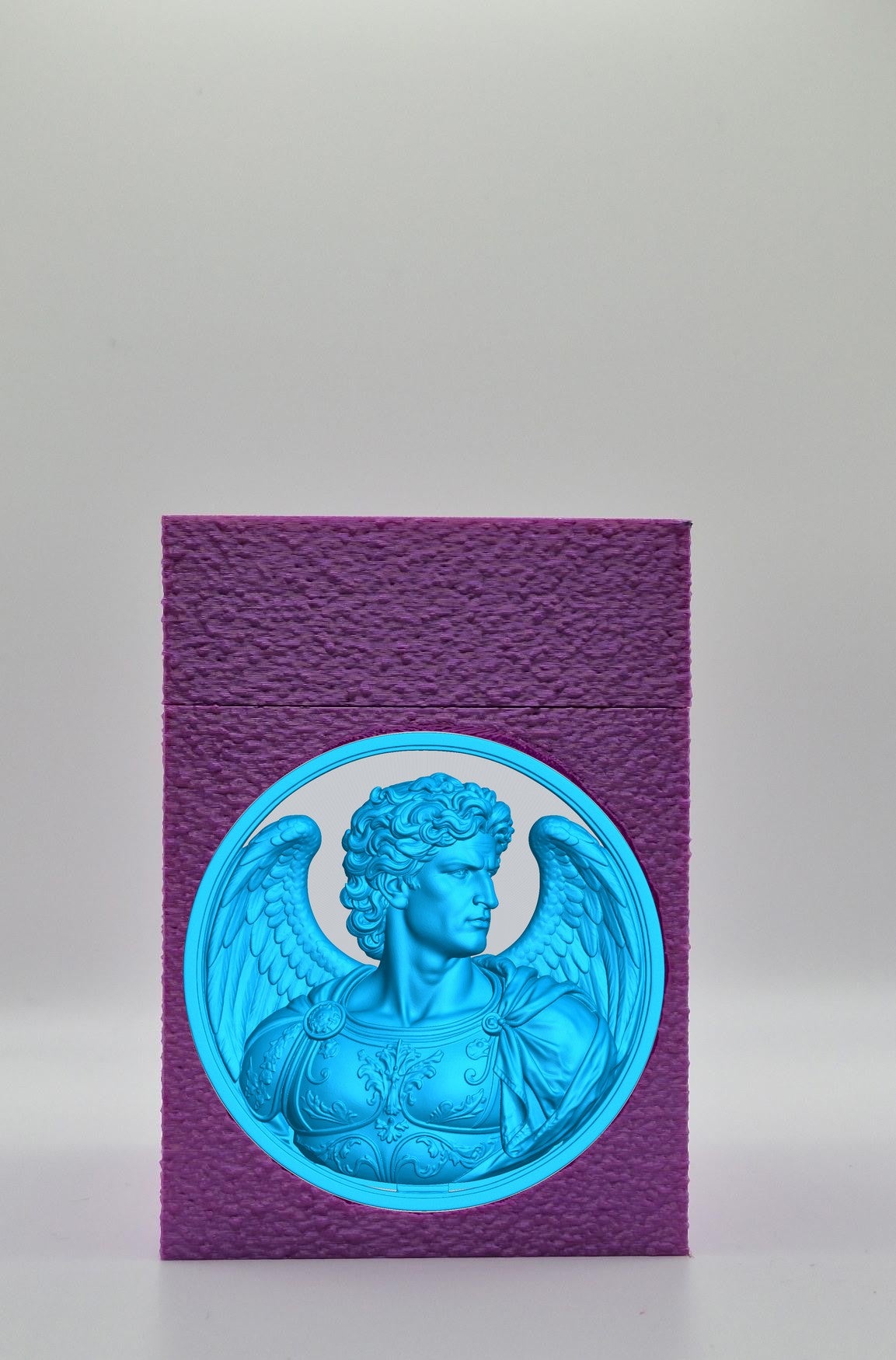 Angel Card Box — Purple