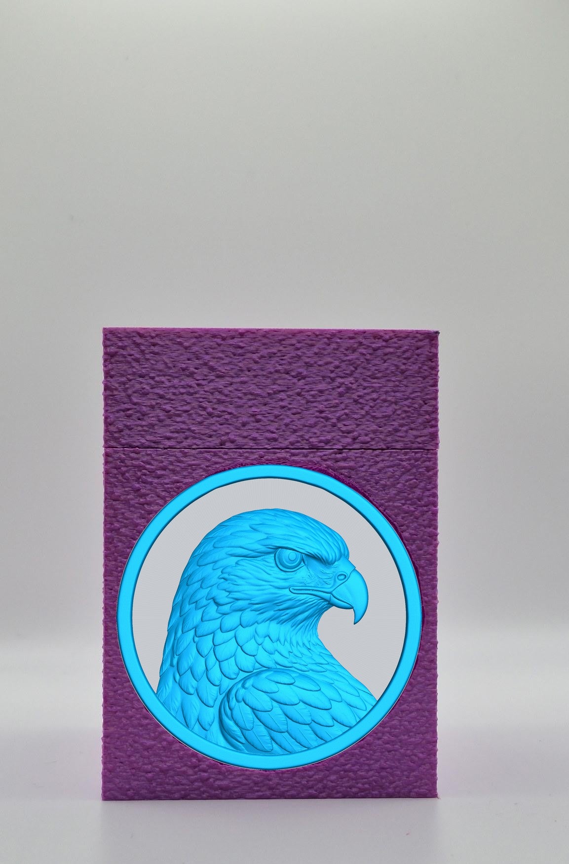 Eagle Card Box — Purple
