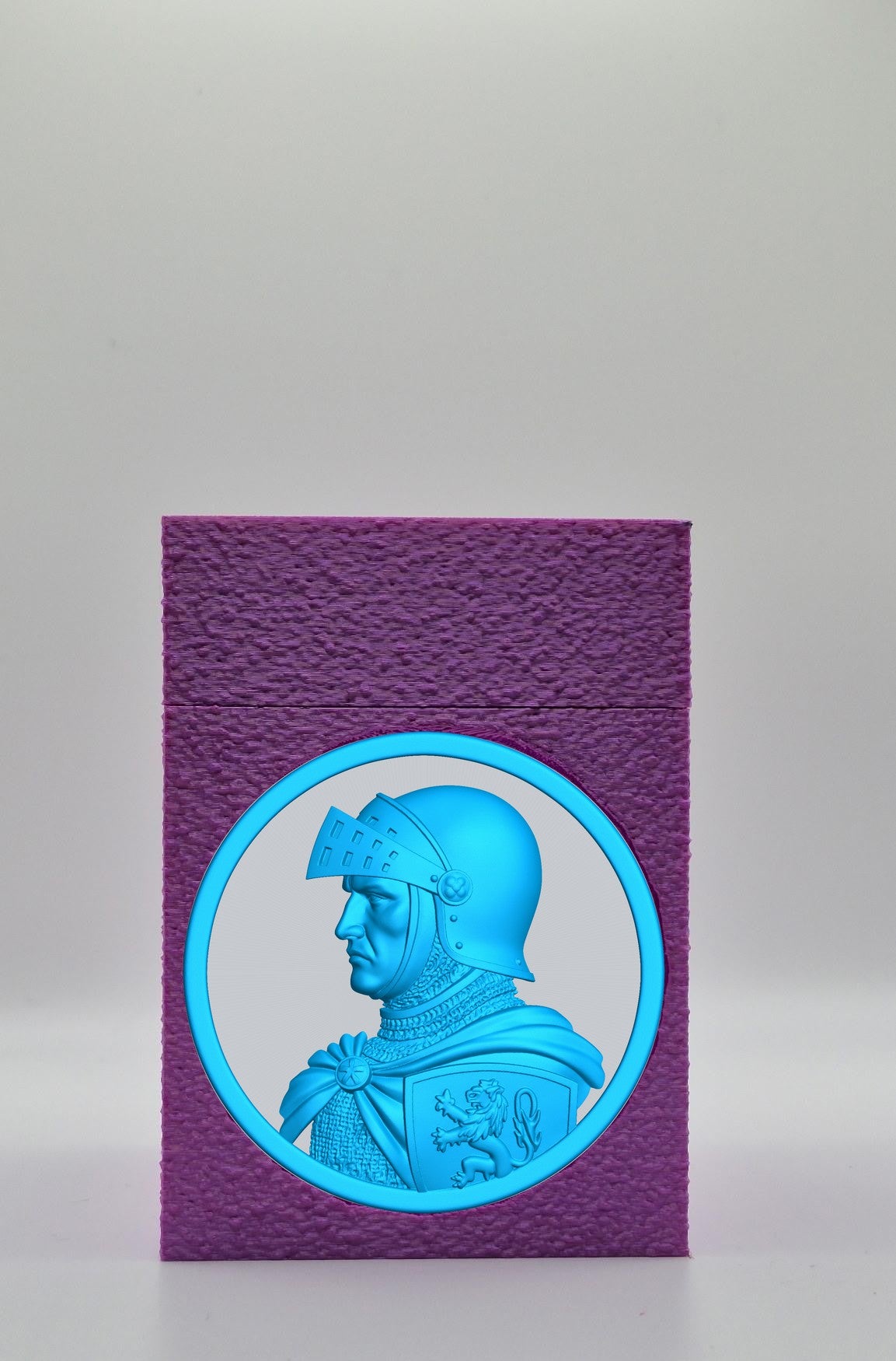 Knight Card Box — Purple