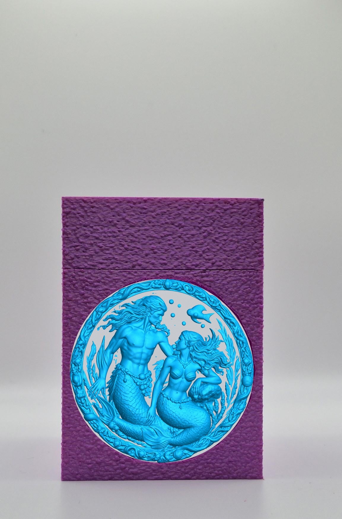 Merfolk Card Box — Purple