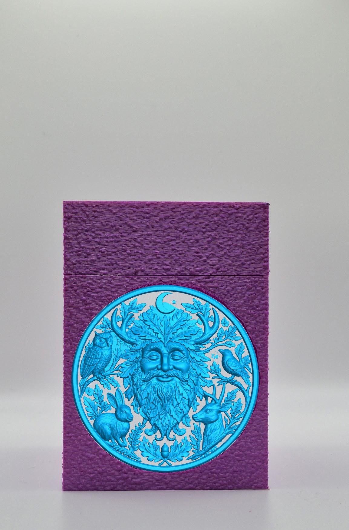Tree Spirit Card Box — Purple