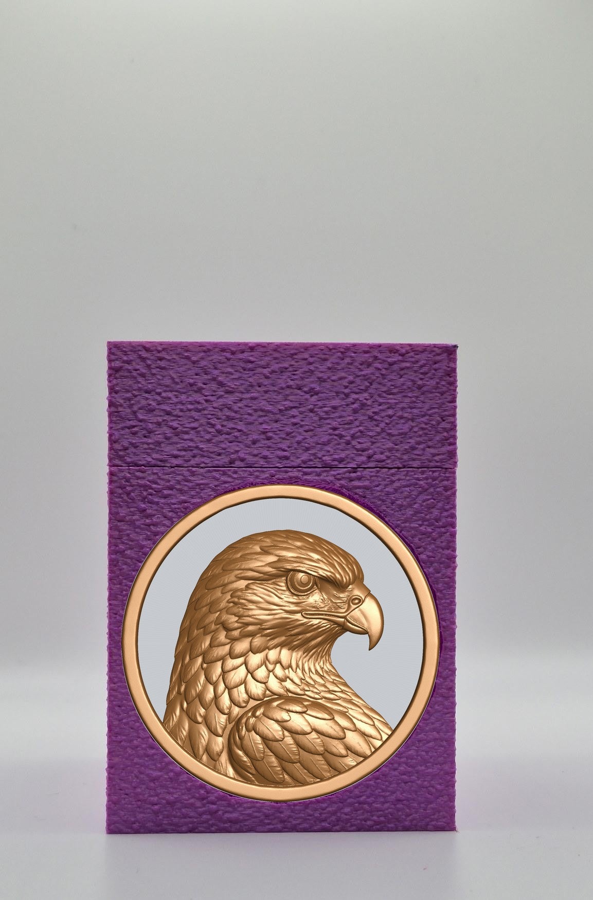 Eagle Card Box — Purple