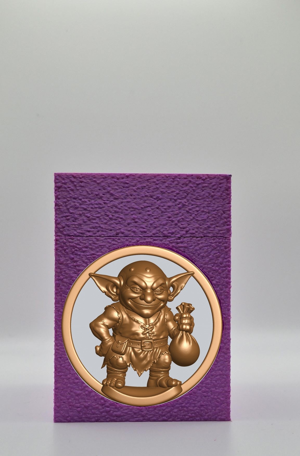 Greedy Goblin Card Box — Purple