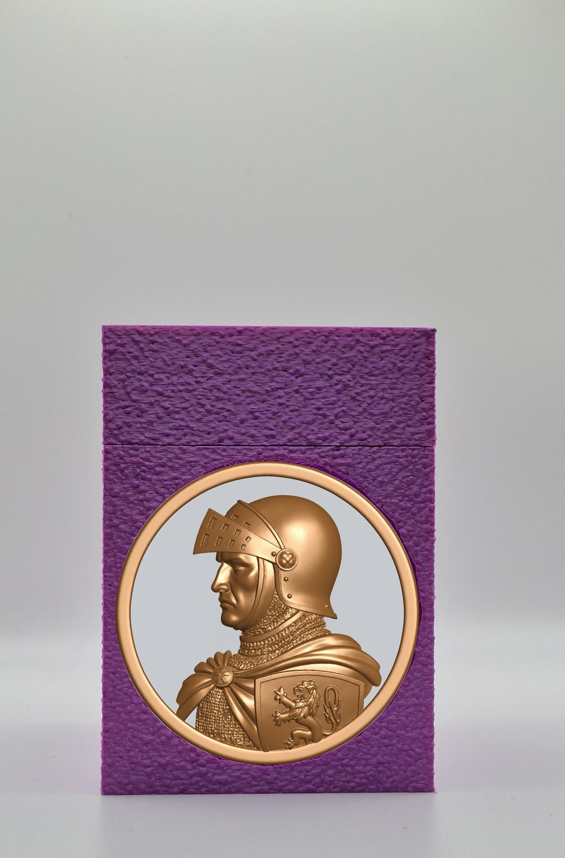 Knight Card Box — Purple