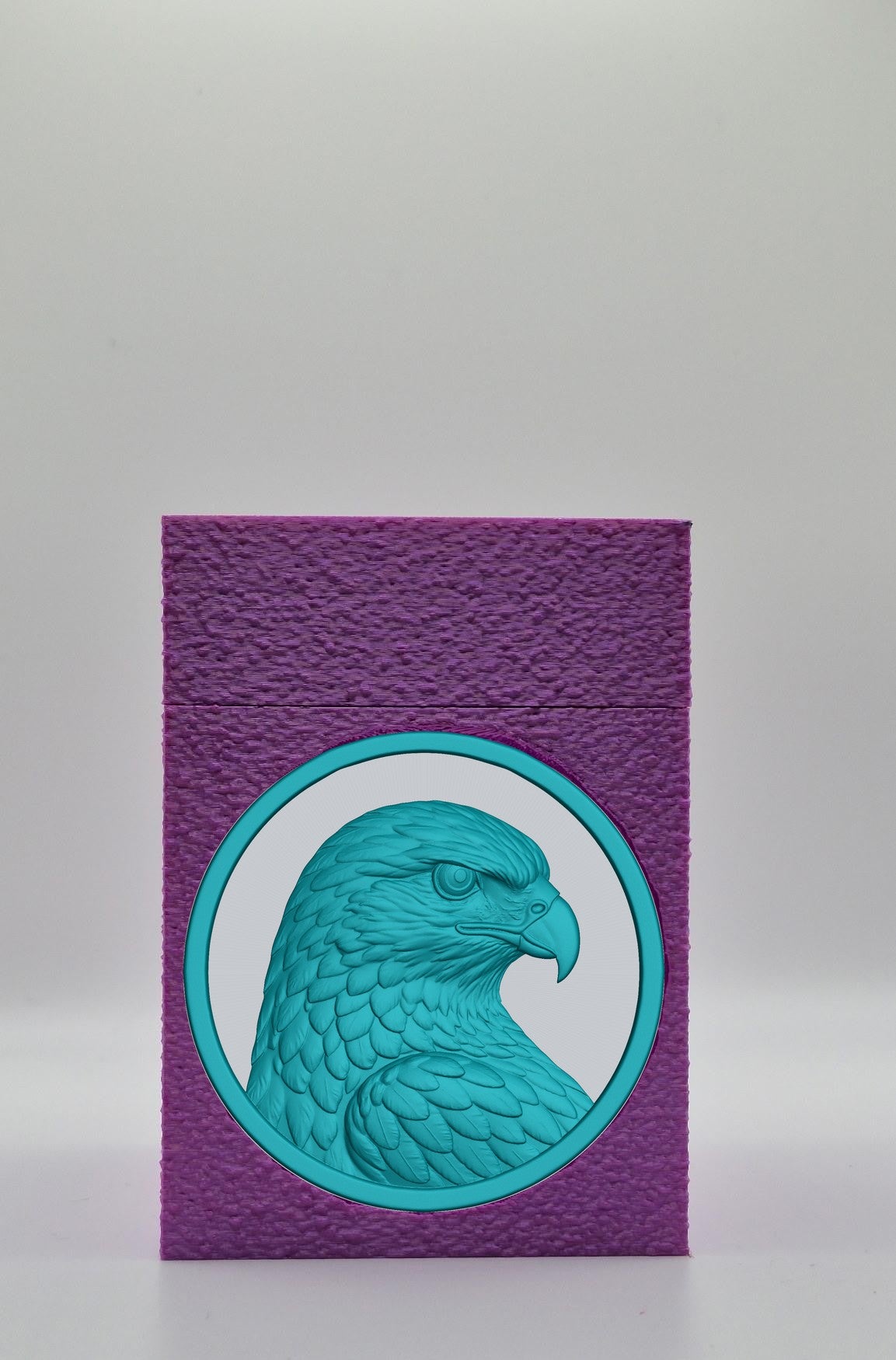 Eagle Card Box — Purple