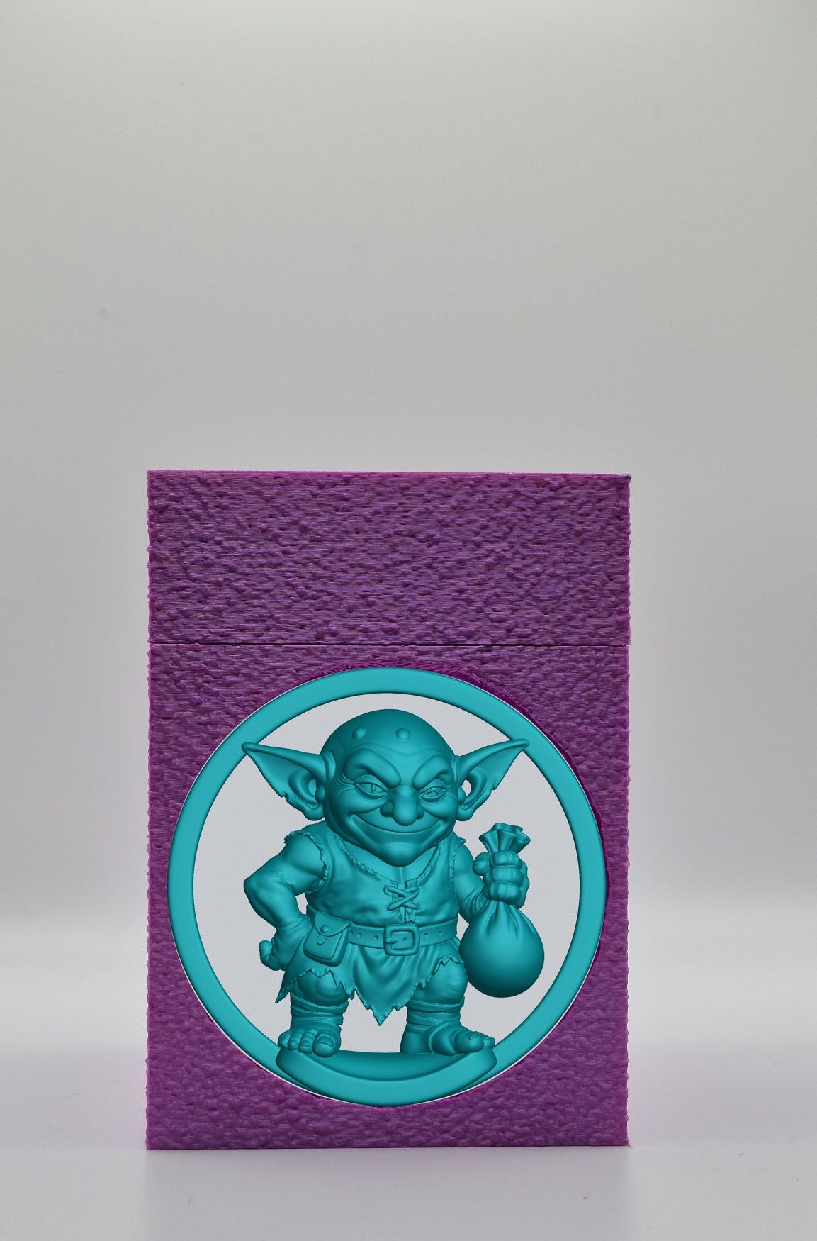 Greedy Goblin Card Box — Purple