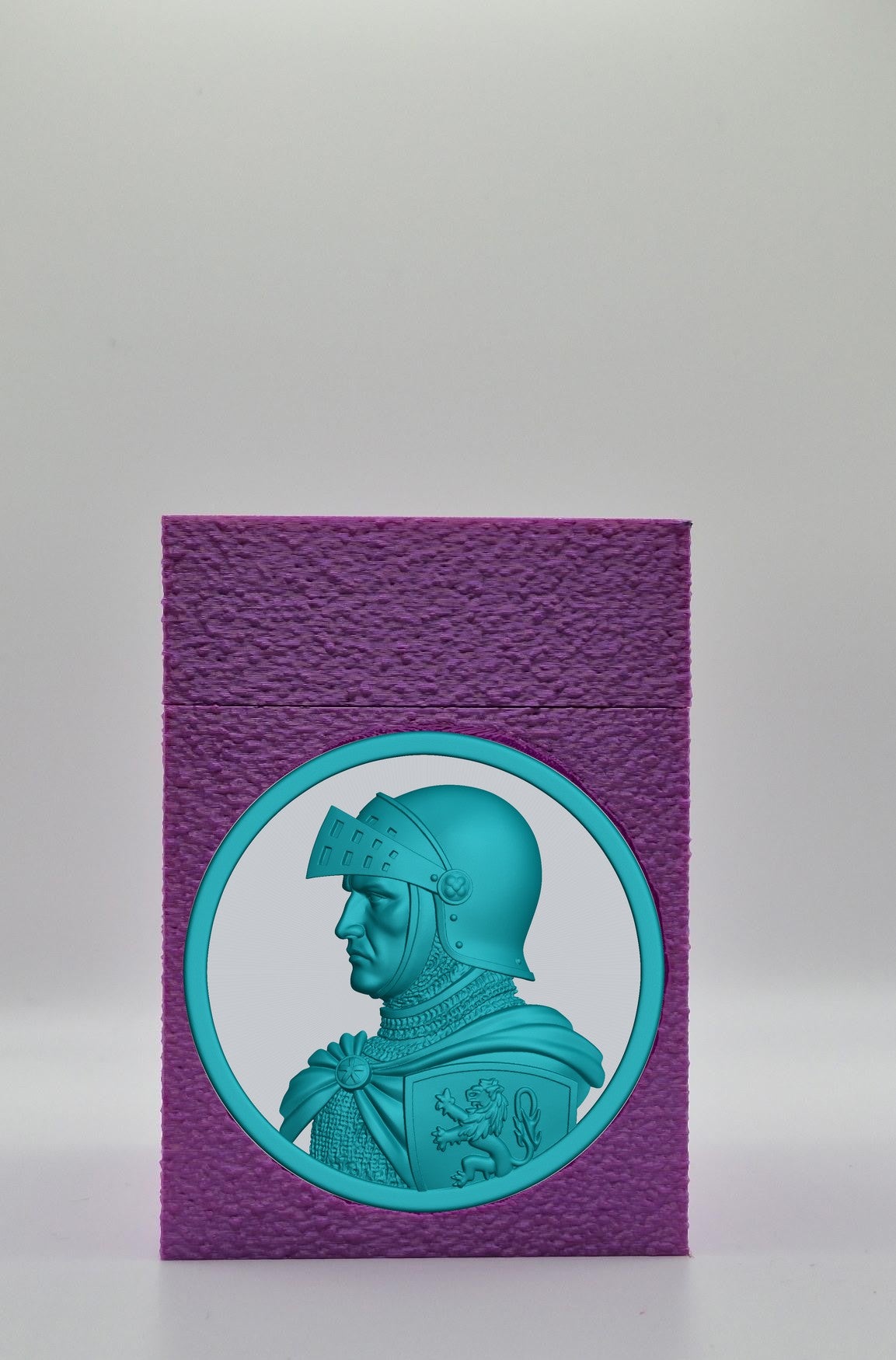 Knight Card Box — Purple