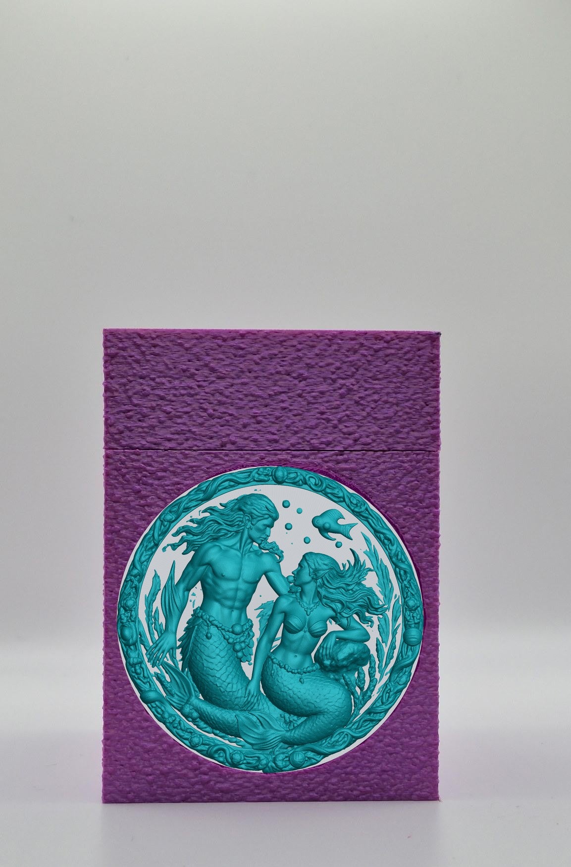 Merfolk Card Box — Purple