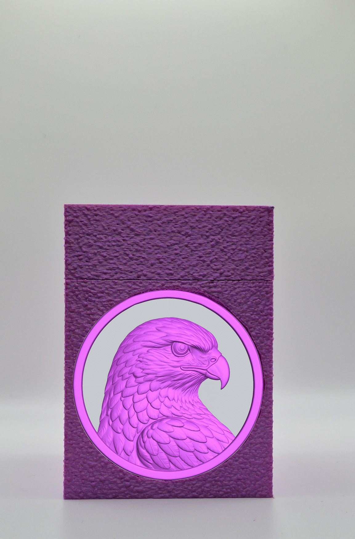 Eagle Card Box — Purple