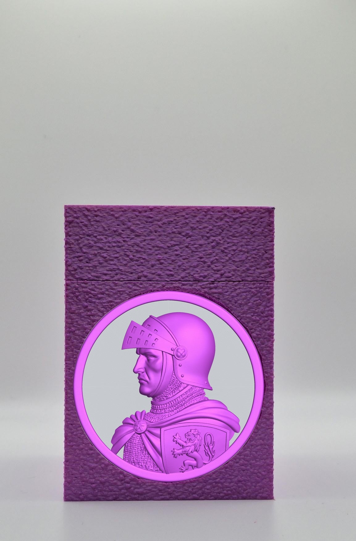 Knight Card Box — Purple