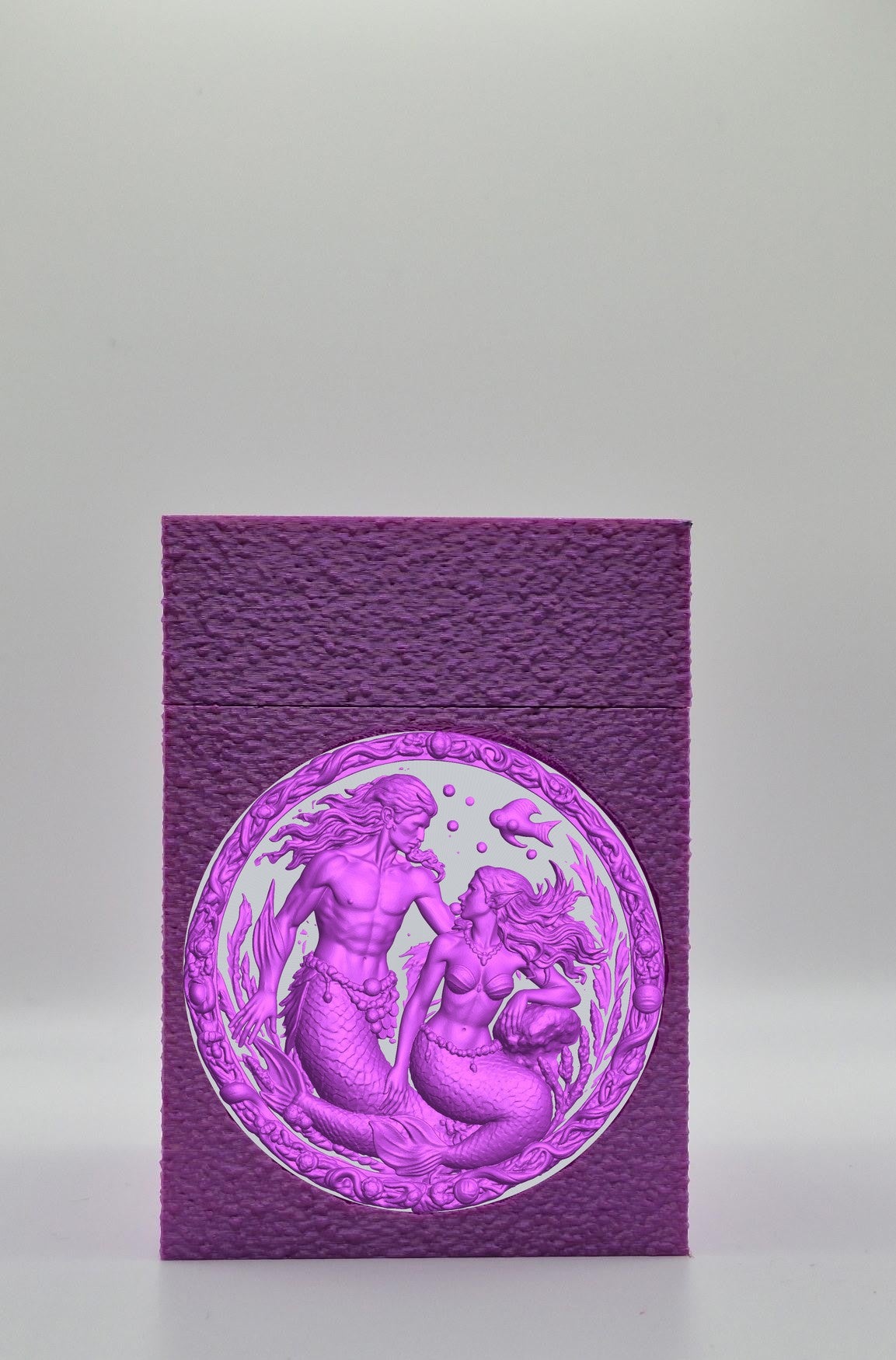 Merfolk Card Box — Purple